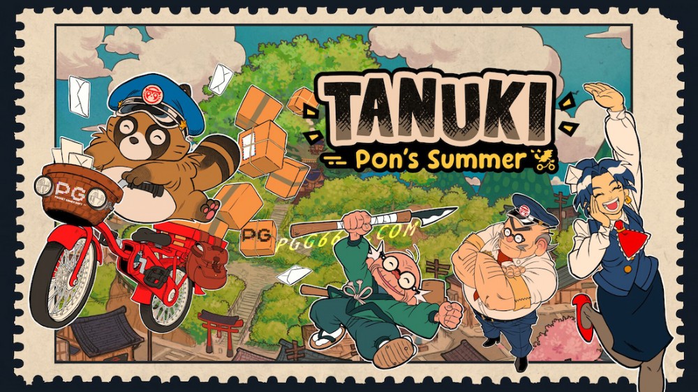 狸猫邮递员的夏日冒险！休闲PG模拟器游戏《TANUKIPon's Summer》2025年推出.jpg