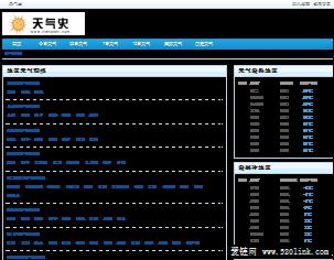 天气预报查询一周